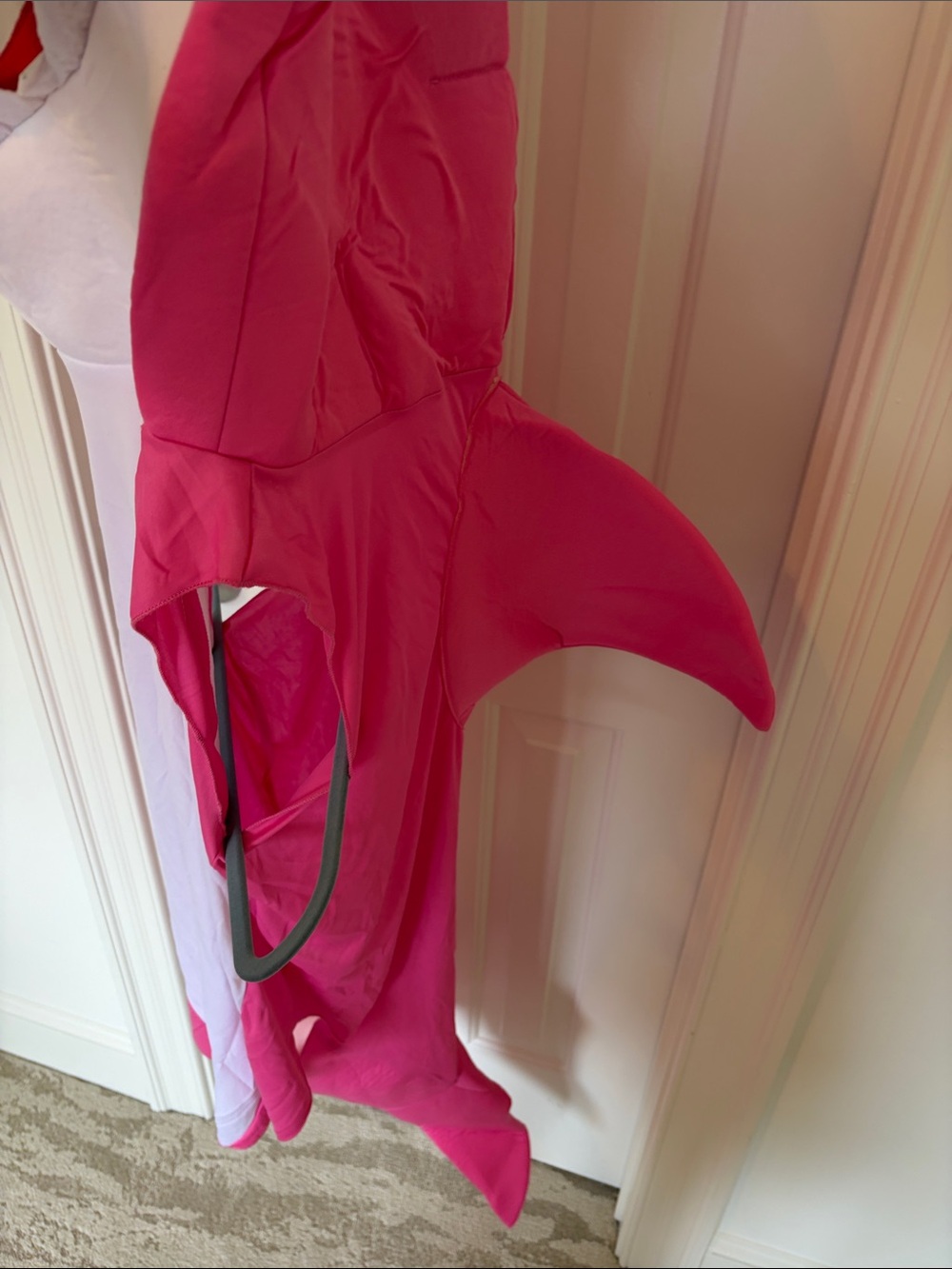 MAMA SHARK!! Women’s Pink Novelty Shark-Style costume - Picture 3 of 5